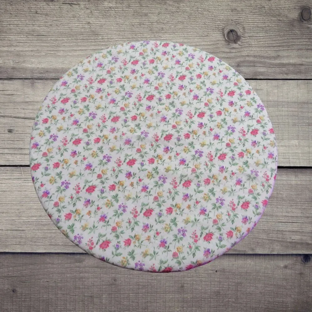 Kitchenaid Bowl Cover Reversible Pink Floral And Kittens